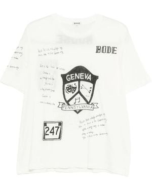Bode T-Shirts & Vests - White