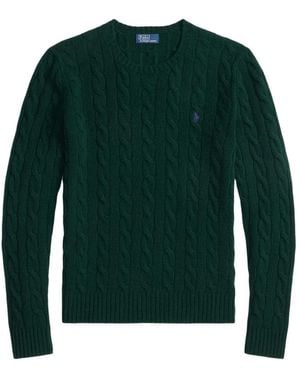 Ralph Lauren Cable-Knit Jumper - Green