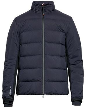 Moncler Araripe Paneled Puffer Jacket - Blue