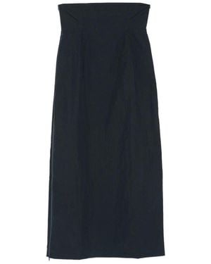 Paloma Wool Fosca Side-Zip Maxi Skirt - Blue