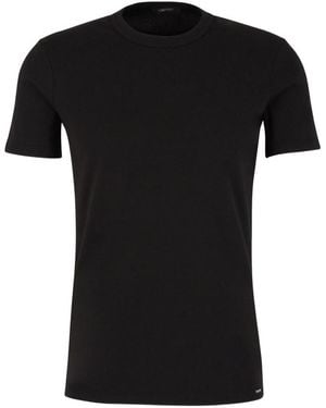 Tom Ford T-Shirt Crew - Black