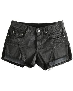 Rick Owens Denim Shorts - Black