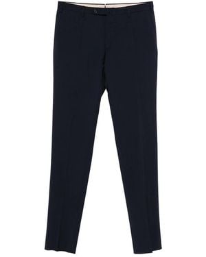 Incotex Textured Trousers - Blue