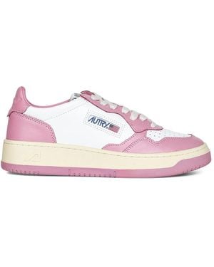 Autry Medalist Low Trainers - Pink