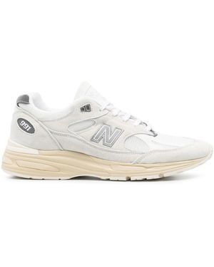 New Balance 991V2 Sneakers - White