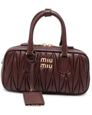 Miu Miu Tote Bags - Brown