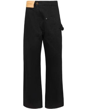 JW Anderson Twisted Jeans - Black