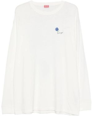 KENZO Neutrals Jumpers & Knitwear - White