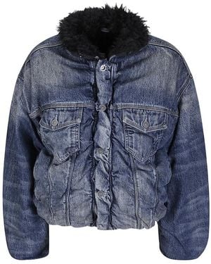 DIESEL Jackets - Blue