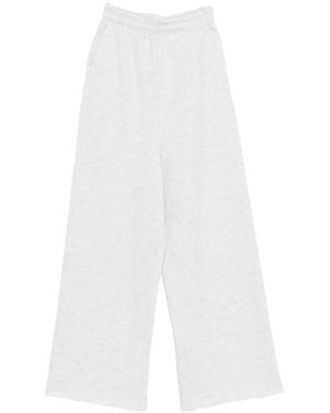 Entire studios Wide-Leg Track Trousers - White