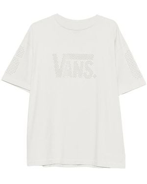 Vans Perforated-Logo T-Shirt - White