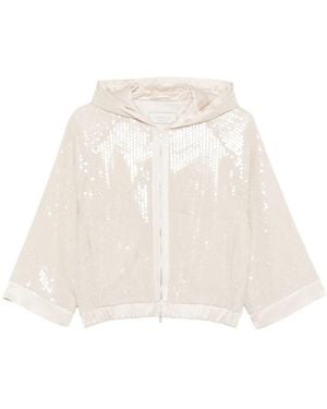 Peserico Neutrals Jackets - White