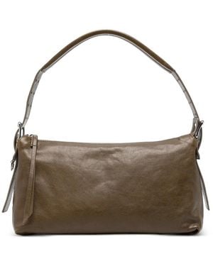 Lemaire Leather Shoulder Bag - Brown
