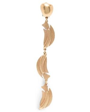 Cult Gaia Neemo Trio Fish-Pendant Drop Earrings - Metallic