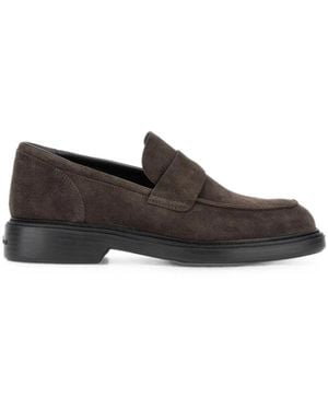 Hogan H704 Loafers - Black