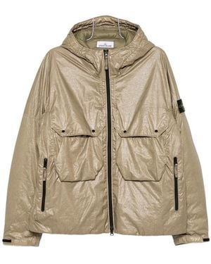 Stone Island Jackets - Natural
