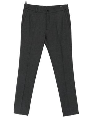 Berwich Morello Elax Tailored Trousers - Black