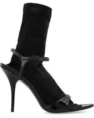Balenciaga Avenue 115Mm Sandals - Black