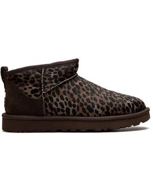 UGG Classic Ultra Mini Caspian "Burnt Cedar" Boots - Brown