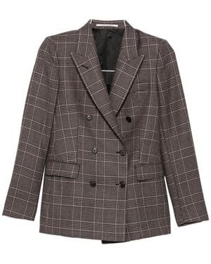 Tagliatore Double-Breasted Blazer - Grey