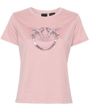 Pinko Quentin T-Shirt - Pink