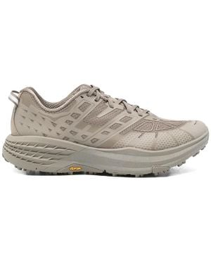Hoka One One Speedgoat 2 Lace-Up Trainers - Grey