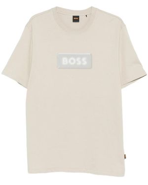 BOSS T-Shirts And Vests - Natural