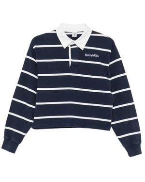 Sporty & Rich Polo Jumper - Blue