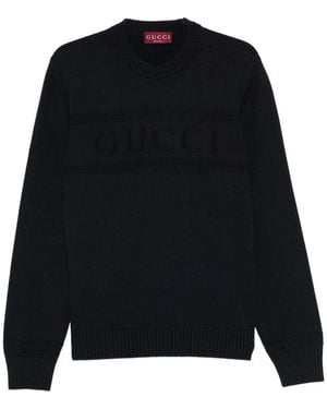 Gucci Logo Jumper - Black