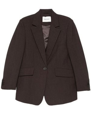 Low Classic Single-Button Blazer - Black