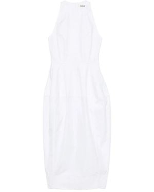 Rohe Crew-Neck Midi Dress - White
