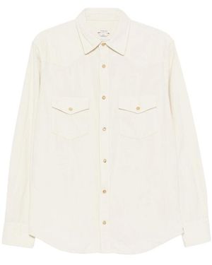 Jacob Cohen Corduroy-Texture Shirt - White