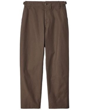 Lemaire Tapered Trousers - Brown