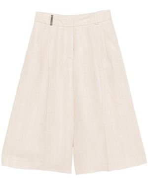 Peserico Neutrals Shorts - Natural