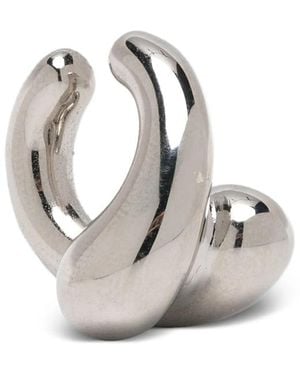 Panconesi Intertwined-Hoop Earrings - Metallic
