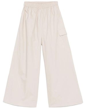 REMAIN Birger Christensen Wide-Leg Trousers - Natural
