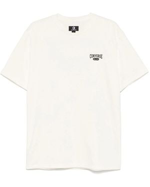 Converse Logo-Print T-Shirt - White