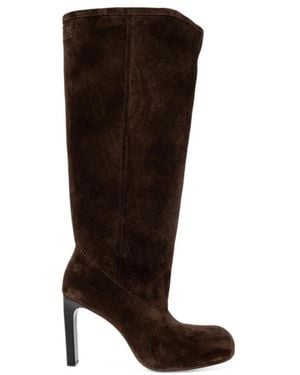 Balenciaga Fargo Knee-High Boots - Brown