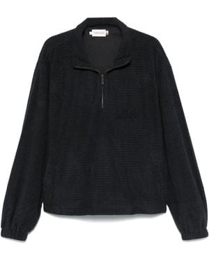 Honor The Gift Textured-Knit Sweatshirt - Black