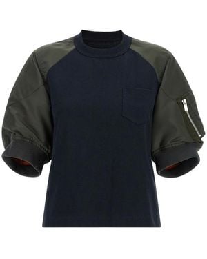 Sacai Tops - Blue