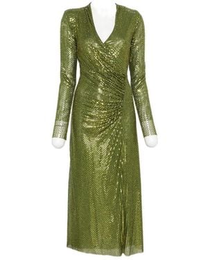 Self-Portrait Dresses - Green