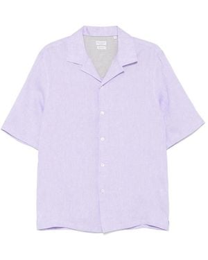 Brunello Cucinelli Linen Shirt - Purple