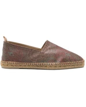 Castañer X Etro Pablo Espadrilles - Brown