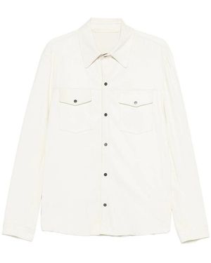 SANTORO Pocket Button Jacket - White