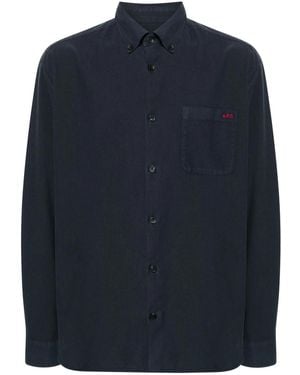 A.P.C. A. P.C. Mateo Shirt - Blue