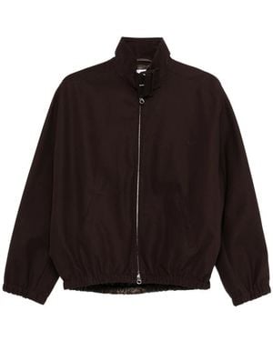 Courreges Zip-Up Bomber Jacket - Black