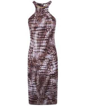 Elisabetta Franchi Dresses, Neutral - Purple