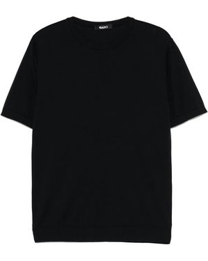 Eraldo Knitted T-Shirt - Black
