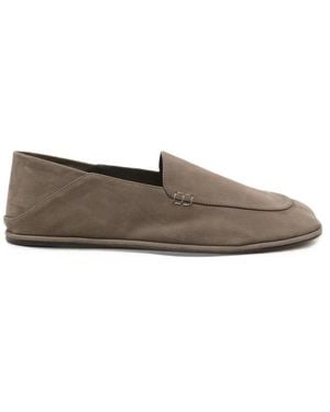 Calvin Klein Collect Square-Toe Loafers - Gray