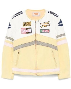 PDF Chopper Biker Jacket - Metallic